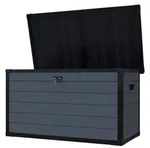 Westmann Silva XXL Kunststoff Gartenbox 570 L - Grau