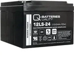Q-Batteries 12LS-24 12V 24Ah Blei-Vlies-Akku / AGM VRLA mit VdS
