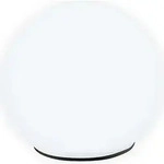 PEARL Lunartec Solar-Leuchtkugel, 9 cm &Oslash;, warmwei&szlig;, D&auml;mmerungssensor, 8 Std.