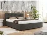 MKS MEBLE Polsterbett Doppelbett PAVO CLASSIC Bett mit Stauraum...