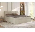 MKS MEBLE Boxspringbett Doppelbett AVERTA 140x200 Polsterbett mit Stauraum,