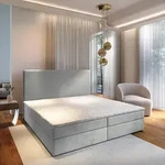 Masseno Boxspringbett GIARRO 160x200 cm Komplett-Set mit Bonell Matratze und...