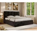 MKS MEBLE Polsterbett SAVINO CLASSIC mit Bettkasten & Stauraum, Doppelbett 180...