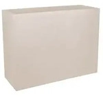 EDA Blumenkasten, 46 Liter &ndash; 78,5 x 29,5 cm &ndash; H&ouml;he 60 cm &ndash; Beige - Beige