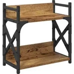 vidaXL Druckerst&auml;nder Altholz 40 x 20 x 40 cm Holzwerkstoff - Braun