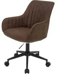 B&uuml;rostuhl MCW-J62, Drehstuhl Schreibtischstuhl Lehnstuhl, Stoff/Textil mit Armlehne