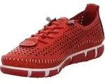 Gemini Sneaker Damen Leder lose Einlagen Schn&uuml;rung Lochmuster 395475-01,...