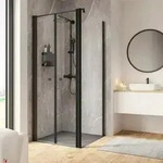 SCHULTE Duscht&uuml;r mit Seitenwand und Pendelt&uuml;r Garant 2.0 ExpressPlus 80 x 80...