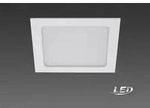 Briloner Flat In LED Einbaulampe 12W IP44 Wei&szlig;