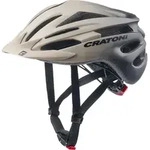 Cratoni Pacer JR Helm &ndash; Kinderhelm dunkel-sandfarben-schwarz matt gr&ouml;&szlig;e S-M