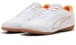 Puma Kinder Truco IV JR Fu&szlig;ballschuh Sneaker 108970 01 White Orange ,