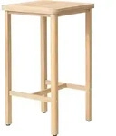 Dehner Bartisch Mauritius, Stehtisch, 60 x 60 x 105 cm, Akazienholz, natur -