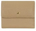 Portemonnaie ASTI Geldb&ouml;rse M 8 Kartenf&auml;cher beige Damen - Leder - Beige
