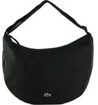 LACOSTE Schultertasche Umh&auml;ngetasche Moon Bag Noir schwarz - Schwarz