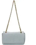 Seidenfelt Huuvari - Umh&auml;ngetasche 23 cm (denim in blue) - Blau