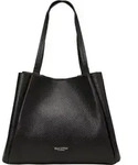 Marc O'Polo Leder Schultertasche Biana Shopper Black schwarz - Schwarz