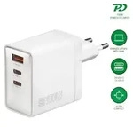 4smarts Netzladeger&auml;t GaN Pocket 100W 2C+1A, wei&szlig; - Wei&szlig;