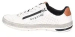 Bugatti Herrenschuhe sportlicher Schn&uuml;rer Wei&szlig; Freizeit, Schuhgr&ouml;&szlig;e:40 EU -...