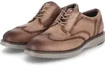 Bullboxer Herren Halbschuhe Braun Rauleder Budapester Lochmuster Gr&ouml;&szlig;e:41 -...
