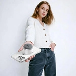 Bluetooth-Lautsprecher 3 W 3 h Hoco mit integriertem Magnetblock HC43 wei&szlig; -...