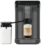 Espressomaschine Taurus Accento Latte; 20 bar White Coffee - Silber/Schwarz/Wei&szlig;