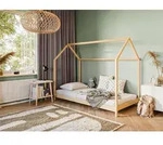 Hausbett Kinderbett 90x200 cm Bett mit Lattenrost Bed Kinder Jugendbett...