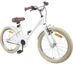 vidaXL Kinderfahrrad 18 Zoll f&uuml;r 5-7 Jahre alt Wei&szlig; - Wei&szlig;