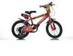 14 Zoll Kinderfahrrad Mountainbike Cars - Rot