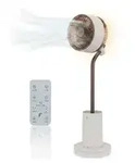 Fakir premium TVC 800 Design Ventilator leise mit Fernbedienung 3D Oszillation...