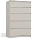 Kommode Malwa M5 Farbe Kaschmir - Beige