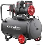 Kraft&Dele KD1391 &ouml;lfreier Kompressor 50L 8bar