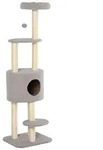 PawHut Kratzbaum mit Kratzbaum, Nischenpfosten aus hochdichtem Pl&uuml;sch, 45 L x...