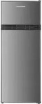 Heinner HF-H2206XE++, 206 l, 40 dB, 2,4 kg/24h, E, Edelstahl - Silber