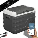 AREBOS 35L Kompressor K&uuml;hlbox | bis -20&deg;C | 12/24V & 230V mit APP - Grau