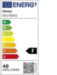 Hama Smart Home WiFi Deckenleuchte 50cm rund wei&szlig; - Wei&szlig;