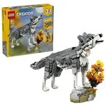 LEGO Creator Waldtiere: Wolf, Bausatz, 8 Jahr(e), Kunststoff, 657 St&uuml;ck(e), 842 g