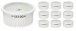 10x LED Lampe Modul 5W warmweiss RA95 flimmerfrei 230V LED Leuchtmittel SEBSON