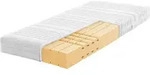 Komfort-SAN&reg; H&auml;rtegrad H3 (RG 50) 160 x 220 cm mit Baumwollbezug - Wei&szlig;