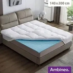 AMBINESS Matratzen Topper mit Memory Foam Gel Kern | 7 Gr&ouml;&szlig;en | 80x200cm -