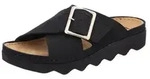 Rohde Damen Pantolette aus Nubukleder mit Plateausohle Alassio 6220, Gr&ouml;&szlig;e:37...