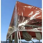Pavillon Schutzhaube 3x4 m Wasserdicht Transparent - Transparent