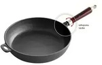 24 cm KINGHOFF Bratpfanne aus Gusseisen KH-1118 INDUCTION - Schwarz