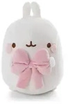 NICI Pl&uuml;sch MOLANG mit Schleife wei&szlig; 16cm Geschenkverpackung - Rosa