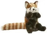 Hansa Creation - Kuscheltier - Handpuppe Roter Panda - Rot