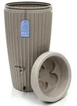 YourCasa Regentonne 240 Liter [RainCatcher] Messing Wasserhahn & Deckel...
