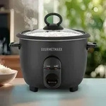 Reiskocher 400W schwarz matt 1l - Schwarz