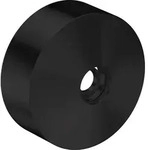 Verl&auml;ngerungsrosette AXOR ONE mattschwarz mattschwarz - Schwarz