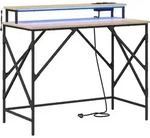 vidaXL Schreibtisch Sonoma-Eiche 100 x 50 x 86,5 cm Holzwerkstoff - Braun