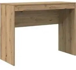 vidaXL Schreibtisch Artisan-Eiche 100 x 40 x 76 cm - Braun