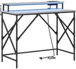 vidaXL Schreibtisch Graues Sonoma 100 x 50 x 86,5 cm Holzwerkstoff - Grau